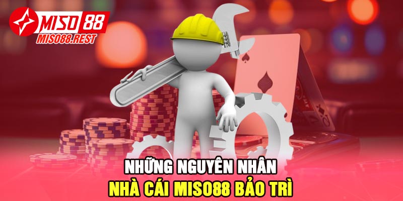 Những nguyên nhân nhà cái Miso88 bảo trì