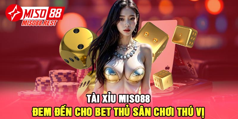 Tài xỉu Miso88 - Đem đến cho bet thủ sân chơi thú vị